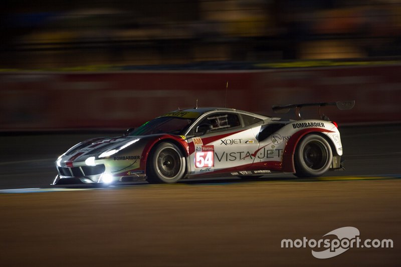 #54 Spirit of Race Ferrari 488 GTE: Thomas Flohr, Francesco Castellacci, Giancarlo Fisichella