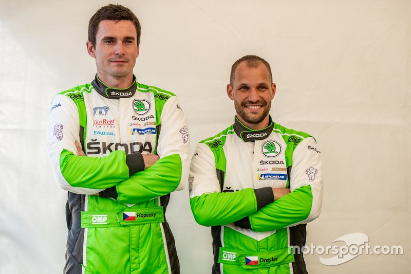 Jan Kopecky, Pavel Dresler, koda Motorsport koda Fabia R5