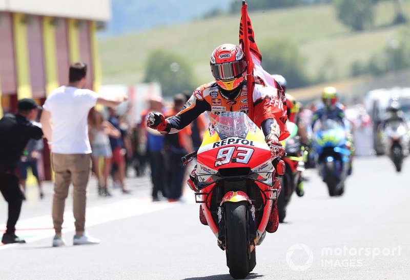 Second place Marc Marquez, Repsol Honda Team