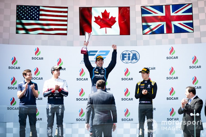 Nicholas Latifi, DAMS Jack Aitken, CAMPOS RACING e Juan Manuel Correa, SAUBER JUNIOR TEAM BY CHAROUZ