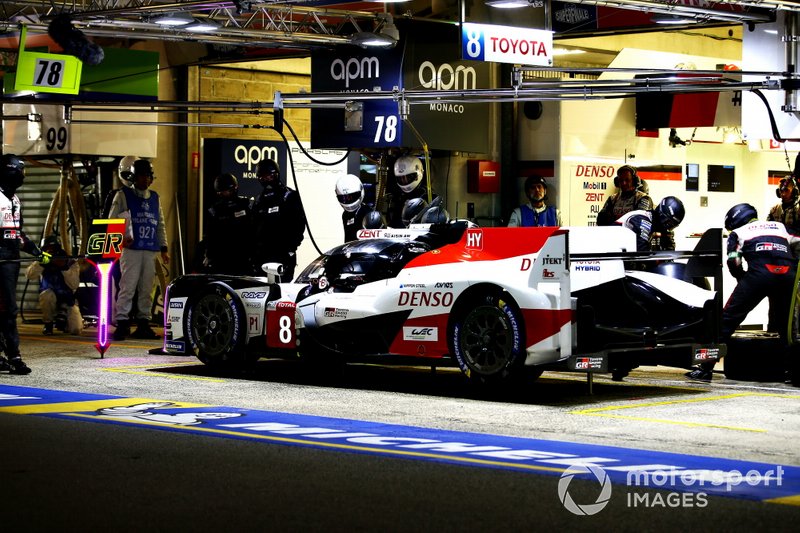 #8 Toyota Gazoo Racing Toyota TS050: Sébastien Buemi, Kazuki Nakajima, Fernando Alonso