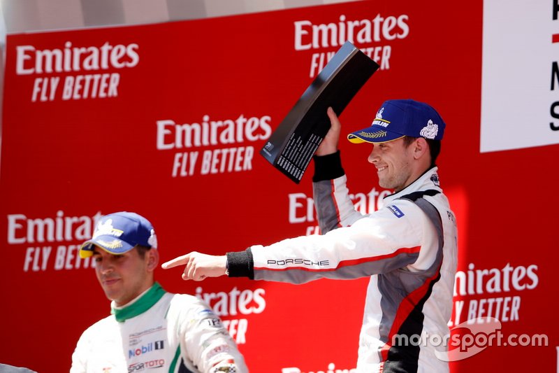 Podio: Race winner Julien Andlauer, BWT Lechner Racing