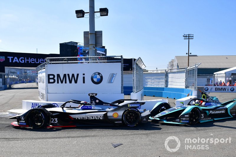 Sébastien Buemi, Nissan e.Dams, Nissan IMO1, Alex Lynn, Panasonic Jaguar Racing, Jaguar I-Type 3