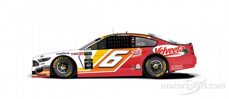 O carro de Ryan Newman seguirá o esquema que Mark Martin correu em 1993, quando conquistou a primeira vitória em Darlington pela Roush Fenway Racing
