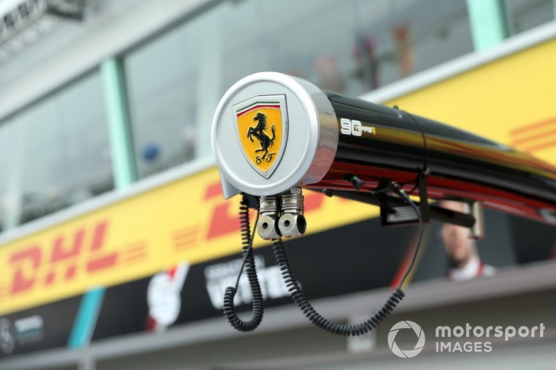 Ferrari pit equipment detail