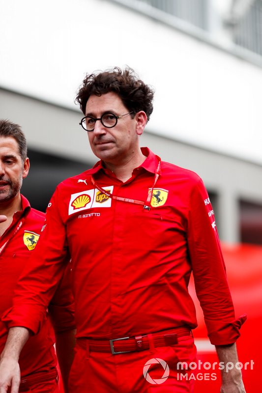 Mattia Binotto, Team Principal Ferrari