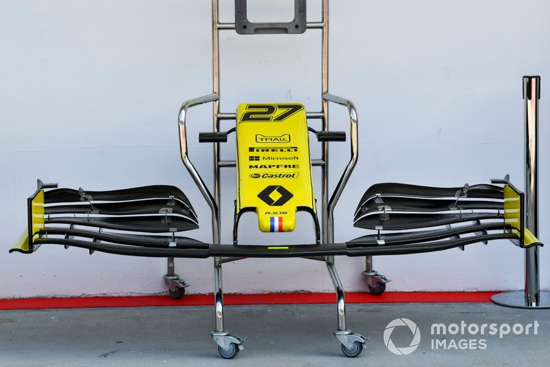 Alerón delantero del Renault R.S.19