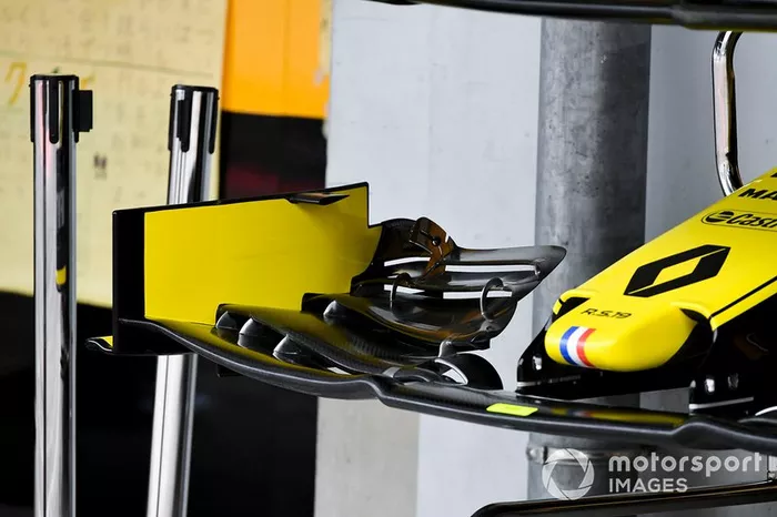 Alerón delantero del Renault R.S.19 