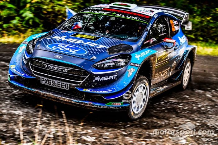 Elfyn Evans, Scott Martin, M-Sport Ford WRT Ford Fiesta WRC