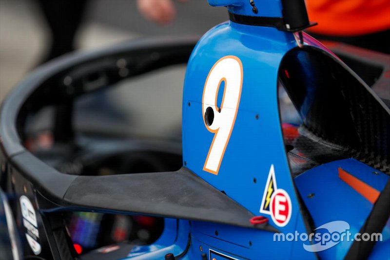 Scott Dixon, Chip Ganassi Racing Honda with aeroscreen