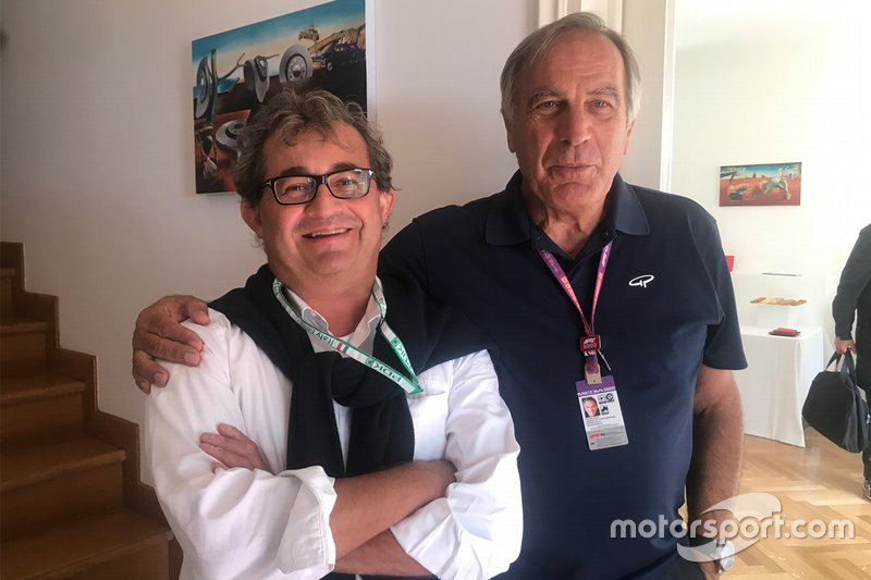 Giorgio Piola in Casa Brembo