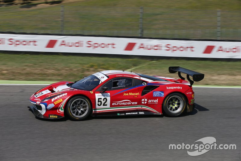 #52 Ferrari 488 GT3-GT3 PRO-AM, AF Corse: Fuoco-Hudspeth