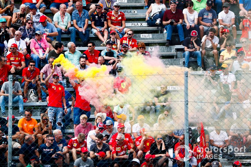 Tifosi en Monza