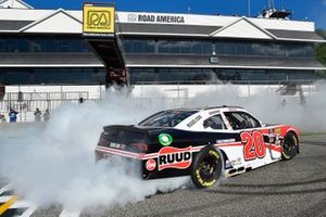 Race Winner Christopher Bell, Joe Gibbs Racing, Toyota Supra Ruud