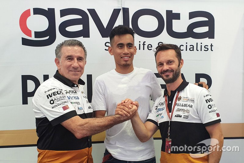 Hafizh Syahrin, Ángel Nieto, Jorge Martínez