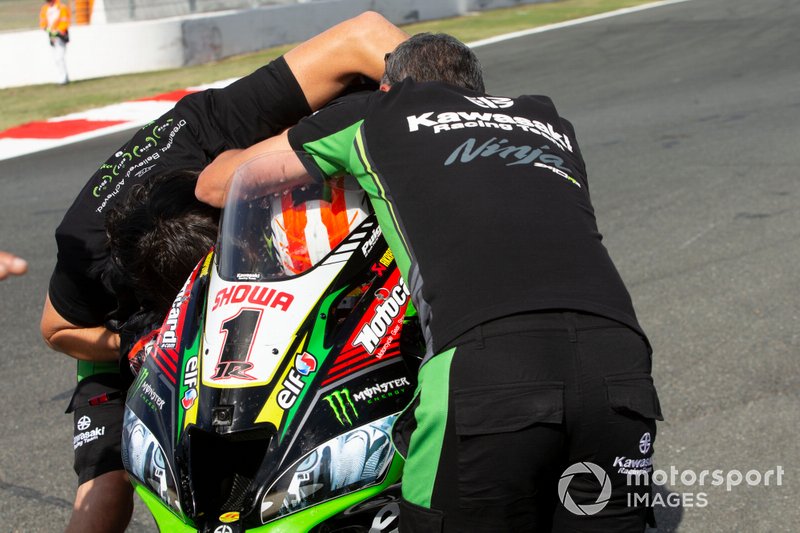 Jonathan Rea, Kawasaki Racing Team celebra su quinto título mundial