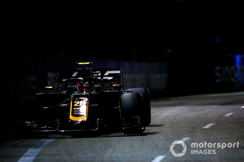 Kevin Magnussen, GP de Singapur *Magnussen fue el piloto que logró la vuelta rápida, pero acabó fuera del top 10 y ese punto quedó sin dueño.