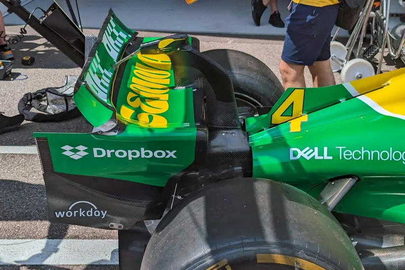 Détails techniques du McLaren MCL38