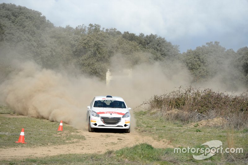 Peugeot 208 R2 de la Rallye Cup Ibérica 2019