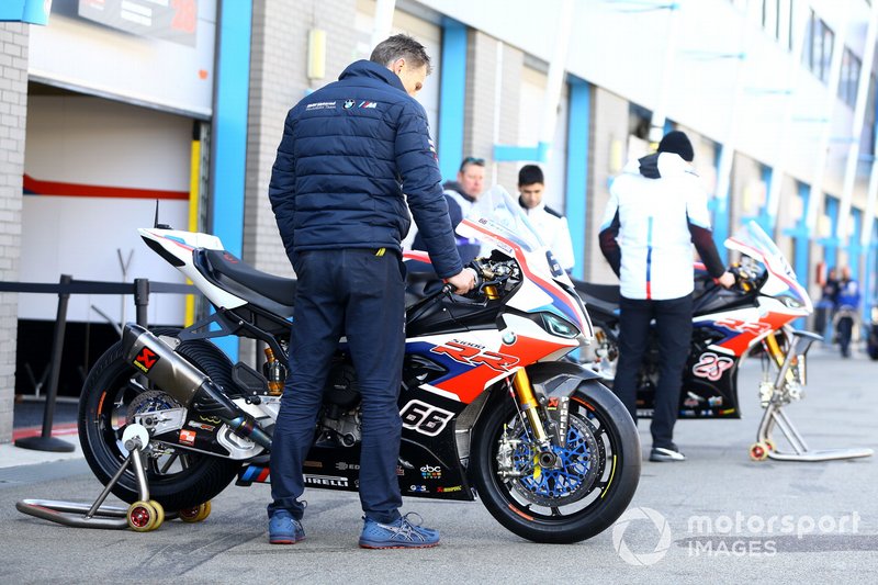 Bikes von Tom Sykes, BMW Motorrad WorldSBK Team, und Markus Reiterberger, BMW Motorrad WorldSBK Team