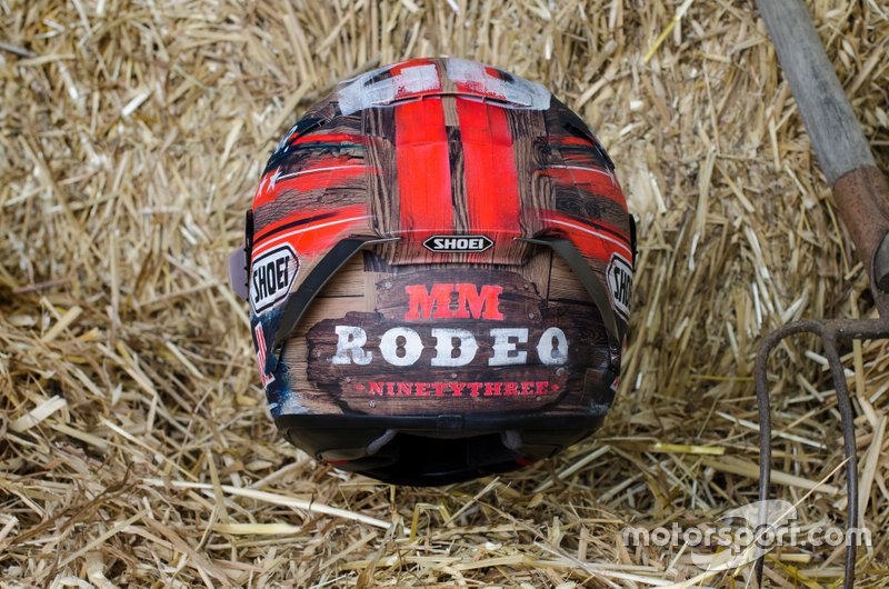 Helmet design of Marc Marquez, Repsol Honda Team