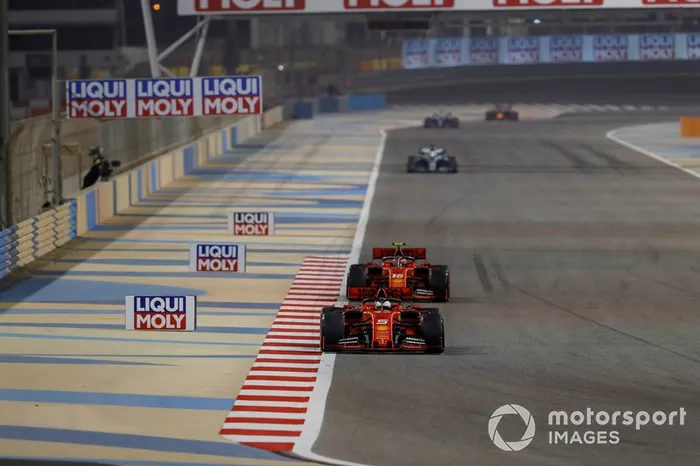 Sebastian Vettel, Ferrari, Charles Leclerc, Ferrari 