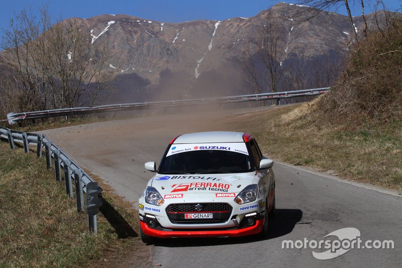 Fabio Poggio, Valentina Briano, Suzuki Swift R1B #59, Alma Racing
