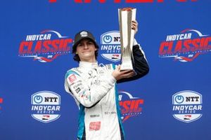 Le vainqueur Colton Herta, Harding Racing