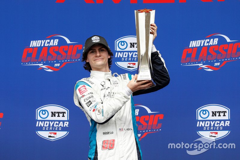 Ganador, Colton Herta, Harding Racing