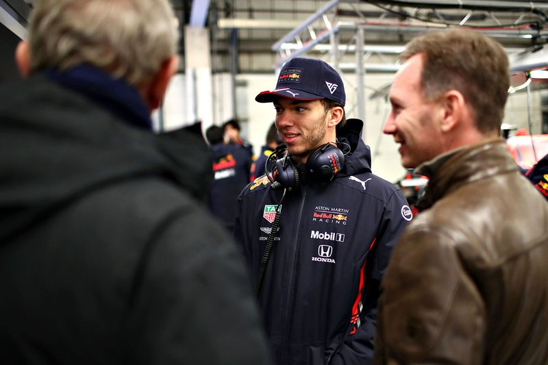 Pierre Gasly, Red Bull Racing, Christian Horner, Team Principal, Red Bull Racing