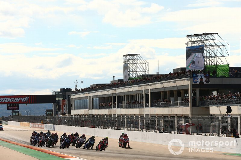 El inicio de la carrera