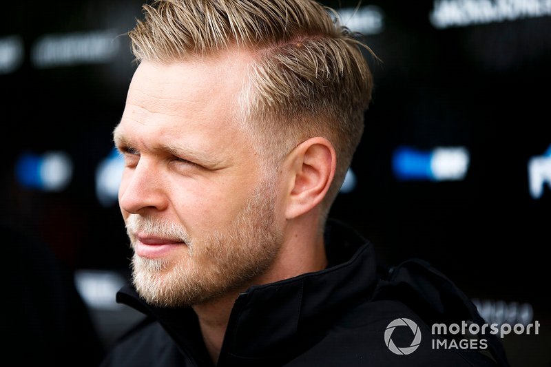 Kevin Magnussen, Haas F1, parle à la presse