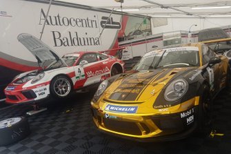 Le Porsche di Giovanni Berton e Stefano Monaco, AB Racing