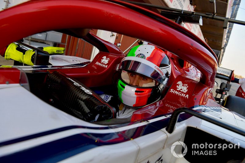 Antonio Giovinazzi, Alfa Romeo Racing C38