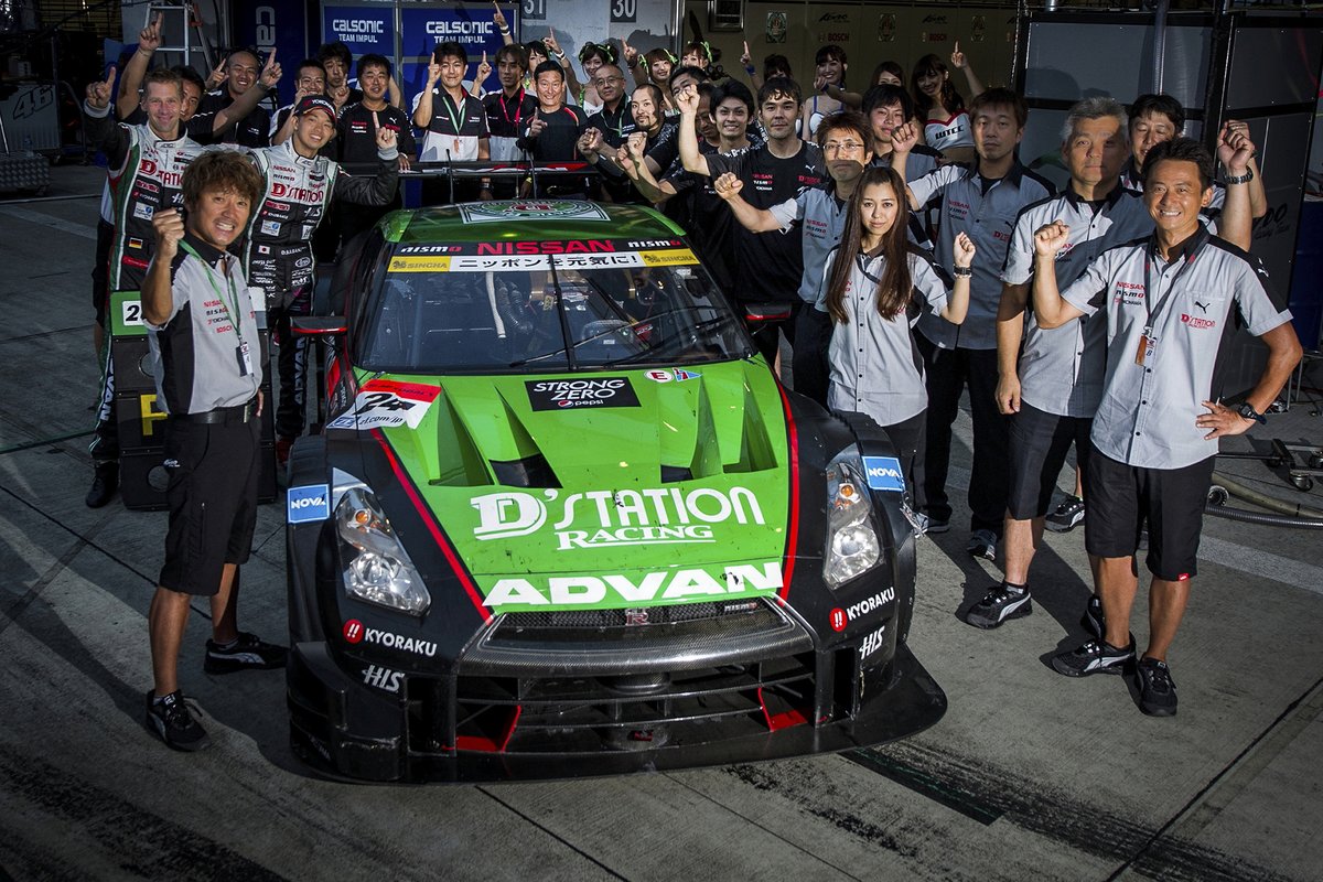 #24 D'station ADVAN GT-R|2015年