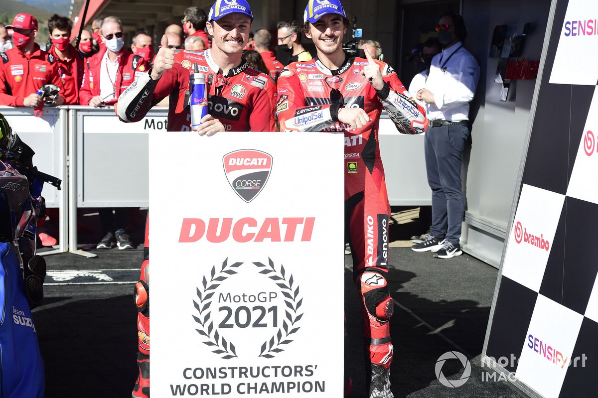 Jack Miller, Ducati Team, Francesco Bagnaia, Ducati Team