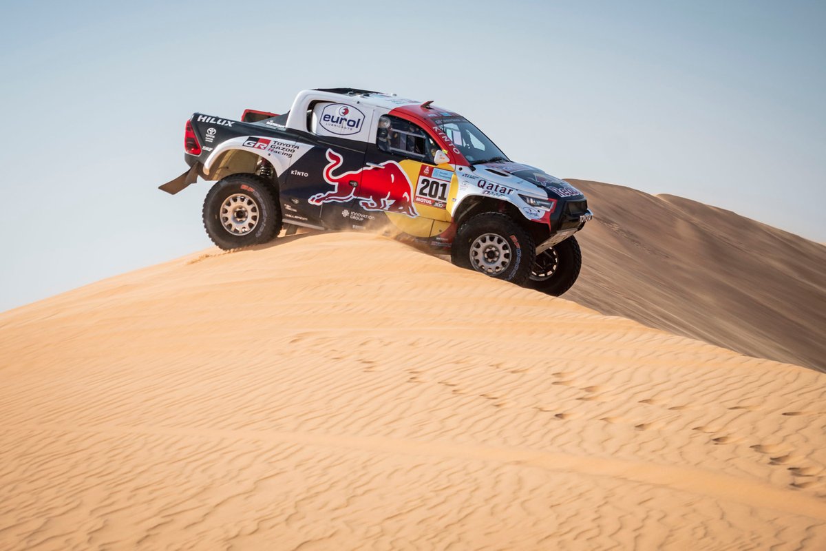 #201 Toyota Gazoo Racing Toyota: Nasser Al-Attiya, Matthieu Baumel