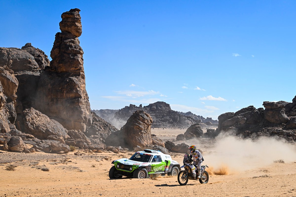 #223 X-Raid Mini John Cooper Works Rally Mini: Sebastian Halpern, Bernardo Graue