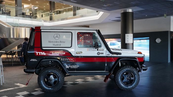 Presentación del equipo RumboZero Mercedes-Benz, Dakar Classic 2022