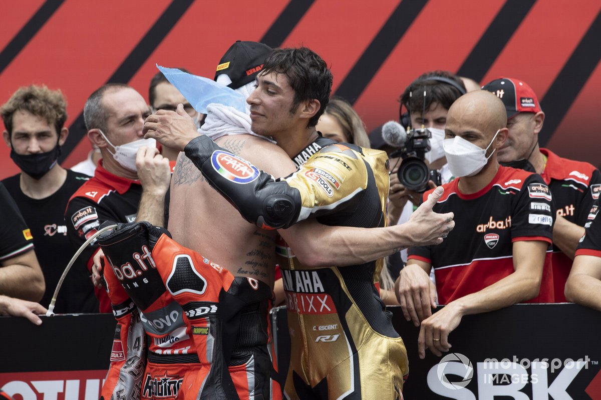 Scott Redding, Aruba.It Racing - Ducati, Toprak Razgatlioglu, PATA Yamaha WorldSBK Team