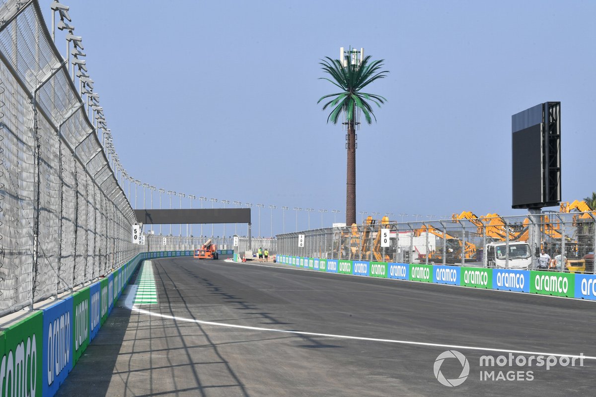 Une vue du circuit de Djeddah
