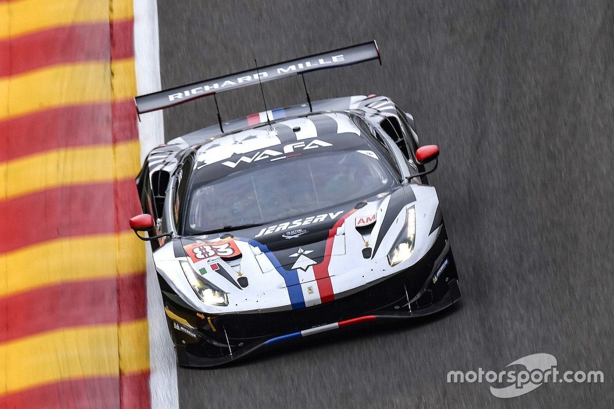#83 AF Corse Ferrari 488 GTE EVO: Francois Perrodo, Nicklas Nielsen, Alessio Rovera