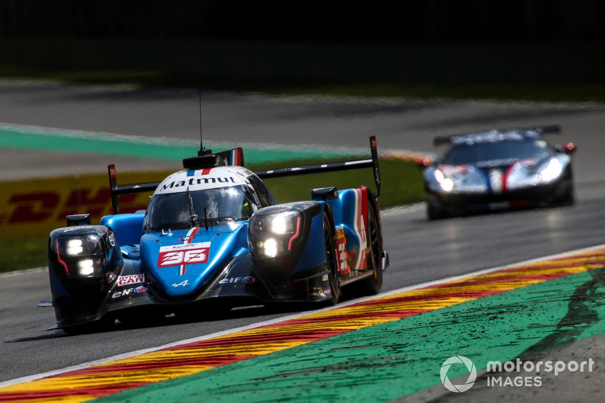 #36 Alpine Elf Matmut Alpine 480 Gibson: Andre Negrao, Nicolas Lapierre, Matthieu Vaxiviere