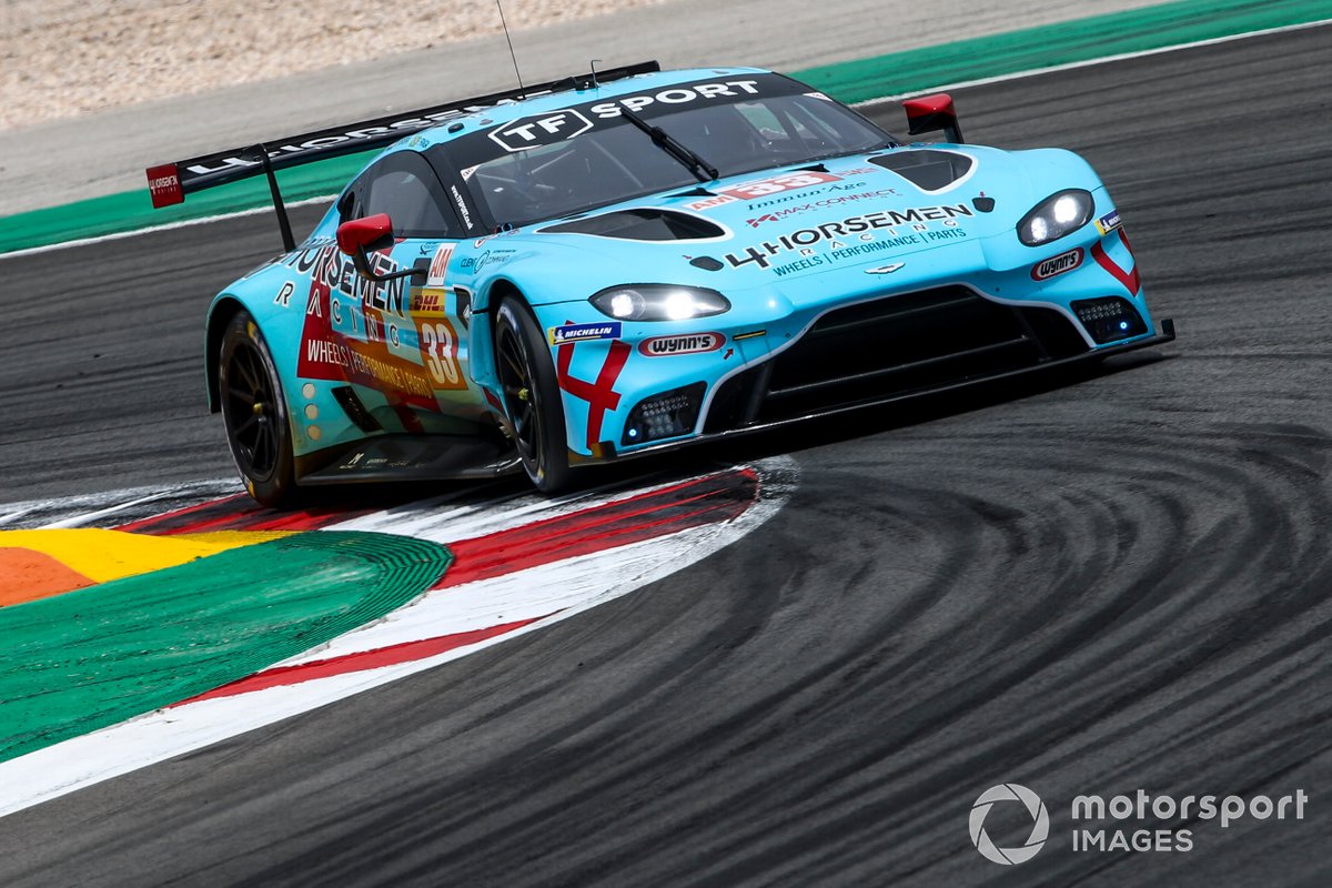 #33 TF Sport Aston Martin Vantage AMR: Ben Keating, Dylan Pereira, Felipe Fraga