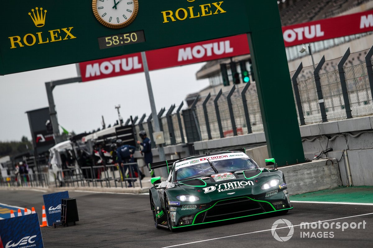 #777 D'Station Racing Aston Martin Vantage AMR: Satoshi Hoshino, Tomonobu Fujii, Andrew Watson 