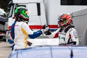 Alberto Cerqui, Team Q8 Hi Perform, e Simone Iaquinta, Dinamic Motorsport