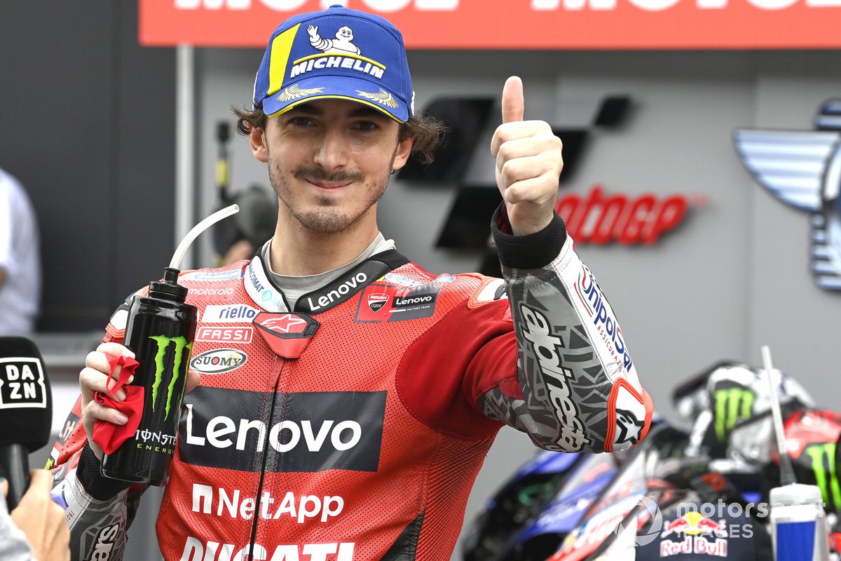 Terzo classificato Francesco Bagnaia, Ducati Team