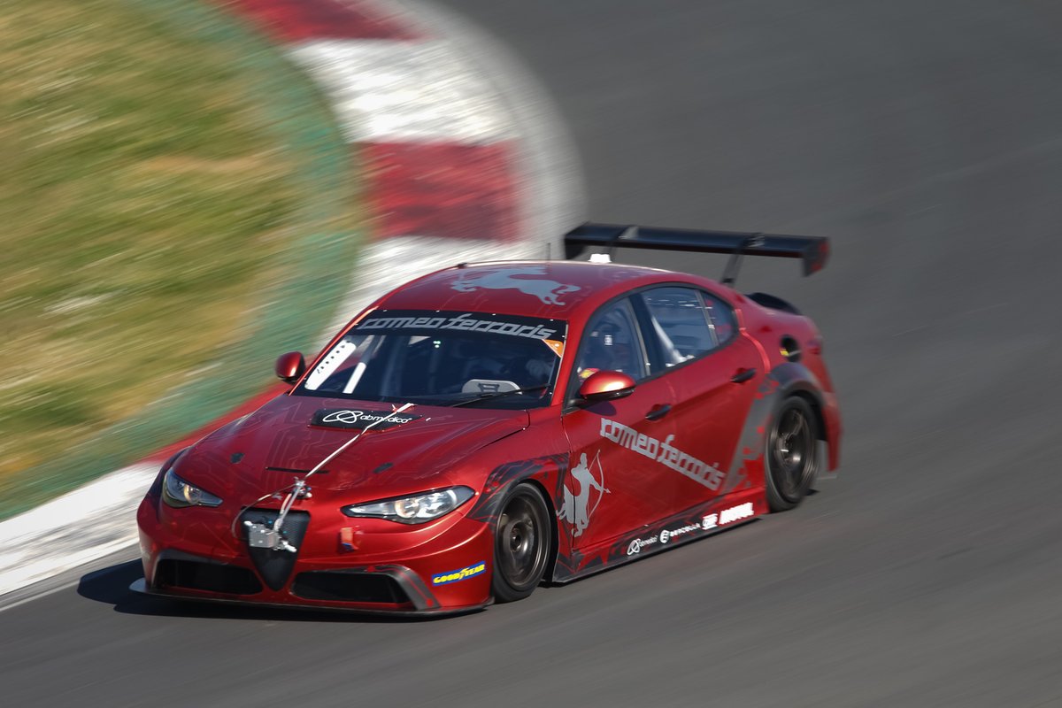 Stefano Coletti, Luca Filippi, Romeo Ferraris, Alfa Romeo Giulia ETCR