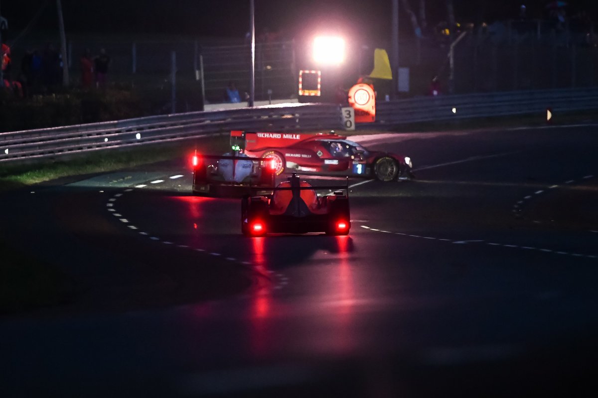 Accidente: #1 Richard Mille Racing Team Oreca 07 - Gibson LMP2, Tatiana Calderon, Sophia Florsch, Beitske Visser, #74 Racing Team India Eurasia Ligier JSP217 - Gibson LMP2, James Winslow, John Corbett, Tom Cloet