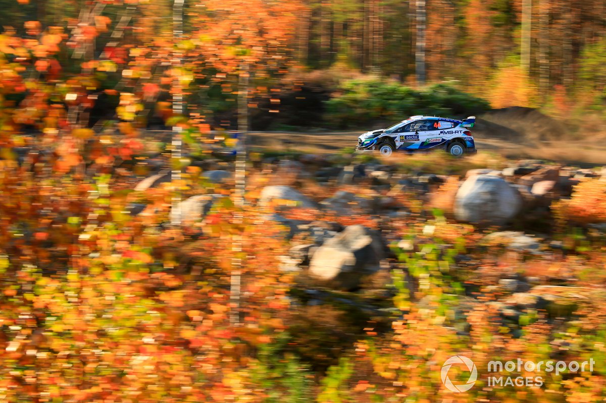 Gus Greensmith, Chris Patterson, M-Sport Ford WRT Ford Fiesta WRC
